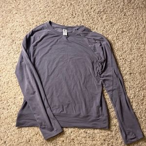 Athleta Purple Long Sleeve Shirt